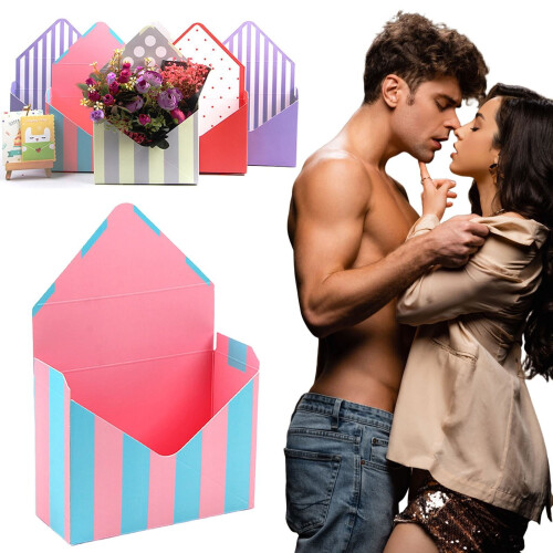 Floral Envelope Box Empty Paper Box for Bouquets 1 pc 1