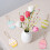 Artificial Tulip Picks Yellow Berries15inch 1