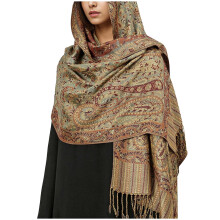 Lenço grande e elegante para o inverno, xale feminino extra macio, ideal para o frio, estilo étnico, quentinho e confortável.