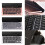 Bluetooth keyboard aluminum foldable 104-key 3