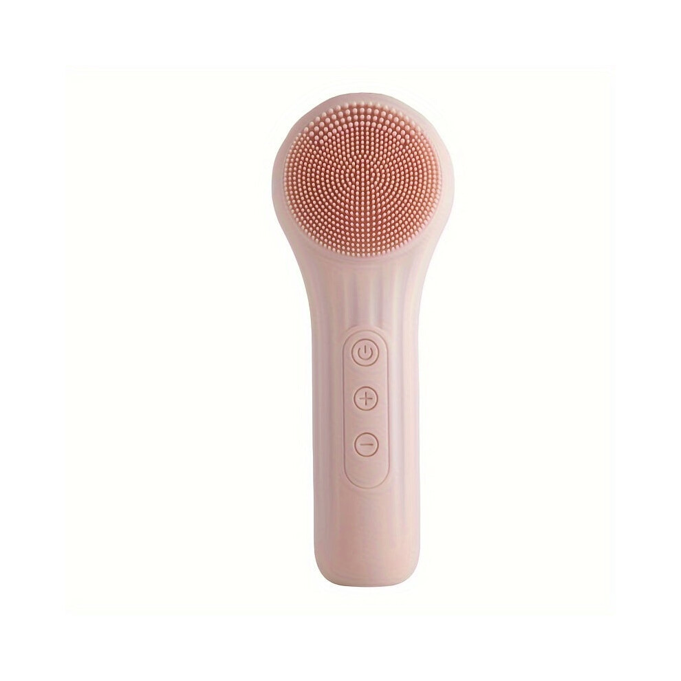 Rechargeable Silicone Cleansing Brush with Heat, Vibe & Massage â Deep Cleans, Removes Makeup â Compatible with All Skin Types â Great