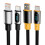 Καλώδιο φόρτισης USB σε USB C PD100W για γρήγορη φόρτιση, καλώδιο δεδομένων με ψηφιακή 3