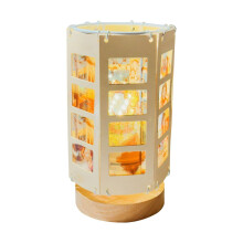 Photo Display Tree Stand Yellow 32-Photo Capacity