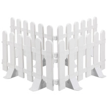 4 Pcs Flowerbed Borders Interior Decorative Fence