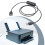 Cabo extensor USB 2.0 macho para fêmea com interruptores para impressora, teclado e disco rígido. 5