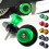 Motorcycle Swingarm Stand Spools 8mm Aluminum 2