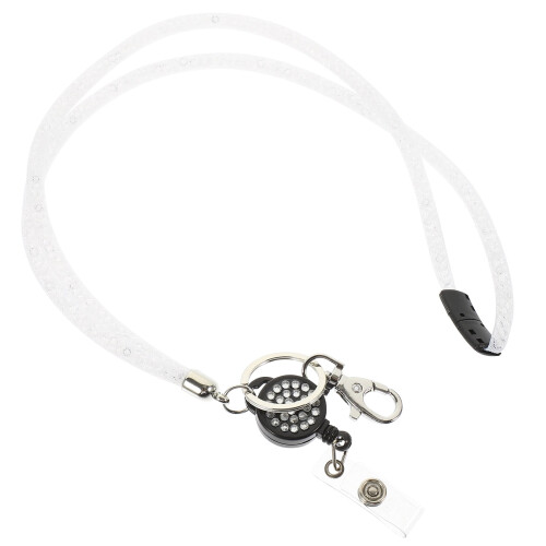 Lanière en plastique blanc (1 pièce)