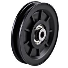 1Pc Bearing Pulley Wheel Wearproof Pulley Nylon Bearing Pulley Round Fitness Pulley Wheel Bearing Replacements
