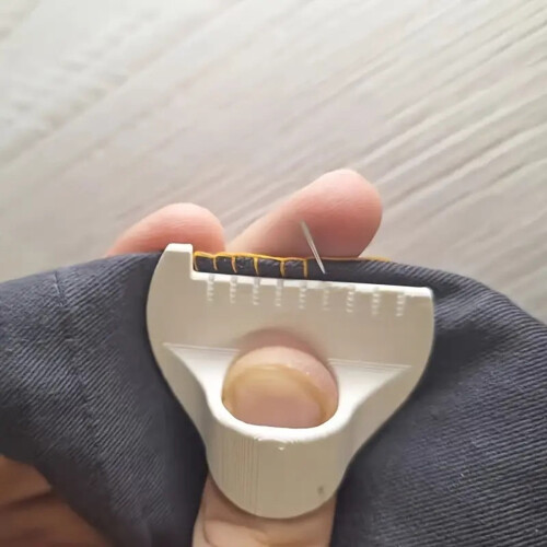 Sewing Template Sewing Needle Gauge Plastic Sewing Ruler With Clear Measurement Indicators Stitching Guide Tool 1
