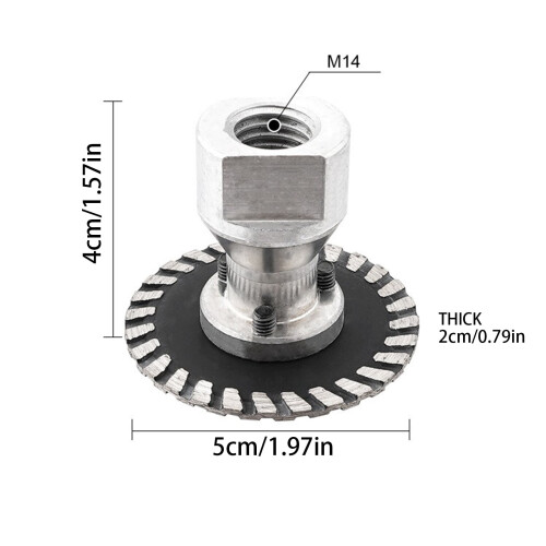 Disco de corte diamantado de 30 a 60 mm para esmerilhadeira angular 1