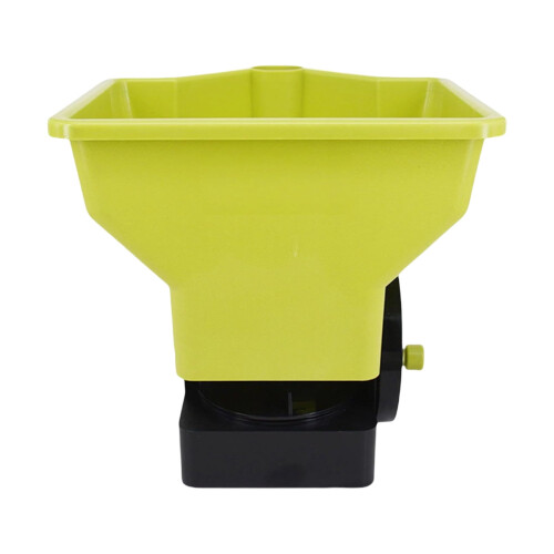 Draagbare ergonomische grasstrooier van ABS-PP-constructie, 1 stuk.