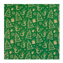 10 pack Christmas Wrapping Paper,Gift Wrapping Paper,Santa Claus,Penguin,Christmas Tree,Reindeer,Xmas,Party and Birthday Celebration Decorations (DD)