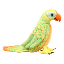 Hračka Budgerigar Ornament Simulácia Andulka Mäkká Papagáj Mäkké Hračky Vtáčiky Plnené Žlté
