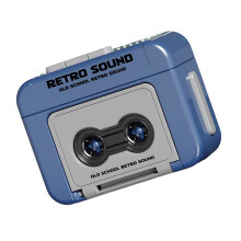 Retro Styled Mini Recorders Cassettes Player for Music Playback Recording