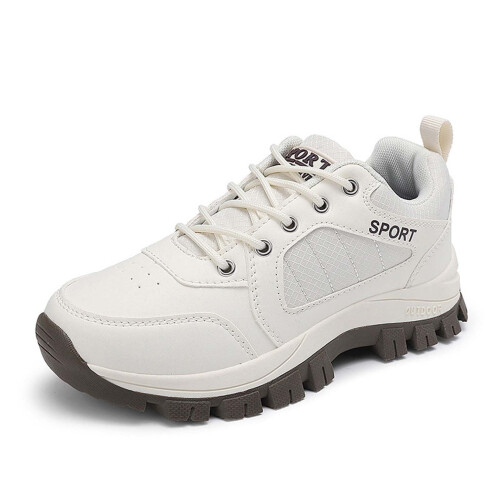 Weiße Strick-Sneaker mit niedrigem Schaft, Größe 38 1