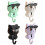 Decorative Plastic Animal Mounting Section Ideal For-Green 4