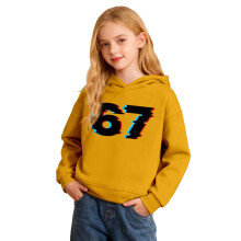 Kids' Casual Long Sleeved Printed Hooded Sweatshirt (2 14Y)