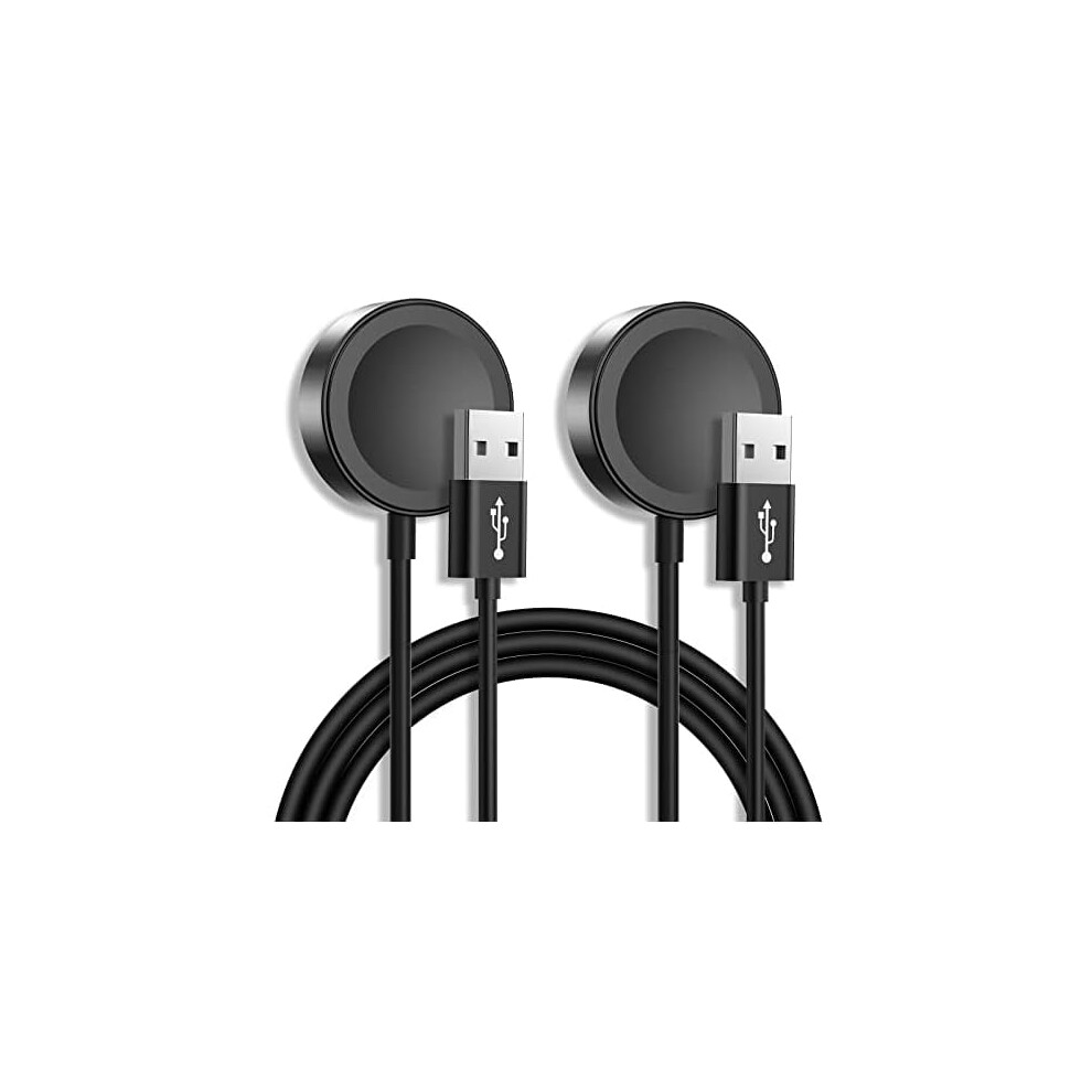Fu1999for Compatible With Apple Watchwith Apple Watch Charger, 6.6Ft(2M), 2Pcs/Pack,Iwatch Charger Cable Compatible With Apple Watch Series, Black 9422877355570