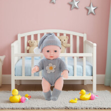 Talking Baby Doll with Voice & Blinking Eyes, Soft Vinyl,