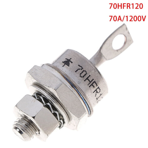 1x70HFR120 70A/1200V διόδους ανόρθωσης τύπου μεταλλικού σπειρώματος