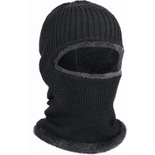 Strick-Ski-Sturmhaube für Herren, 1 Loch