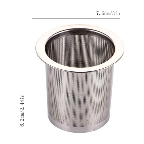 304 Stainless Steel Glass Kettle with Etched Tea Filter 2