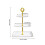 3-laags dessertstandaard wit 14x10 inch 2