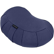 Sedona Zafu meditationskudde med bovetefyllning 43 cm halvmåne