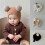 Babywintermutsje met pompon en roze fleecerand 4