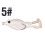 Δόλωμα Double Helix Soft Shad με Ουρά Paddle – Πακέτο των 2 1