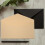 Portable Envelopes Paper Yellow Card Storage Wedding 10Pcs 3