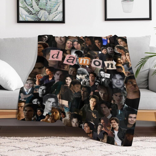 Φανελένια κουβέρτα Ian Star Somerhalder – Πολύ μαλακή, 30x40",