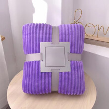 Super Soft sofa throw blankets Polyester warm Blanket Throw 39*59in living room Purple Throw Blanket