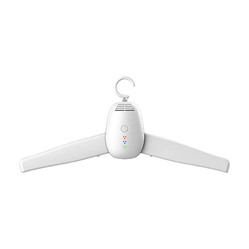 Portable heated dryer and rack 2-in-1 foldable