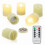 Conjunto de 6 velas de LED sem chama, brancas ou branco quente. 2