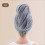 Microvezel haarhanddoek voor dames, sneldrogend en elastisch. 1