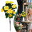Silkepeoner kunstige blomster lang stilk 12 stk 2