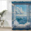 Ocean Wave Shower Curtain 60 x 72 in Polyester Washable 5