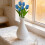 Artificial Tulip Bouquet Baby Blue 6 pcs 6