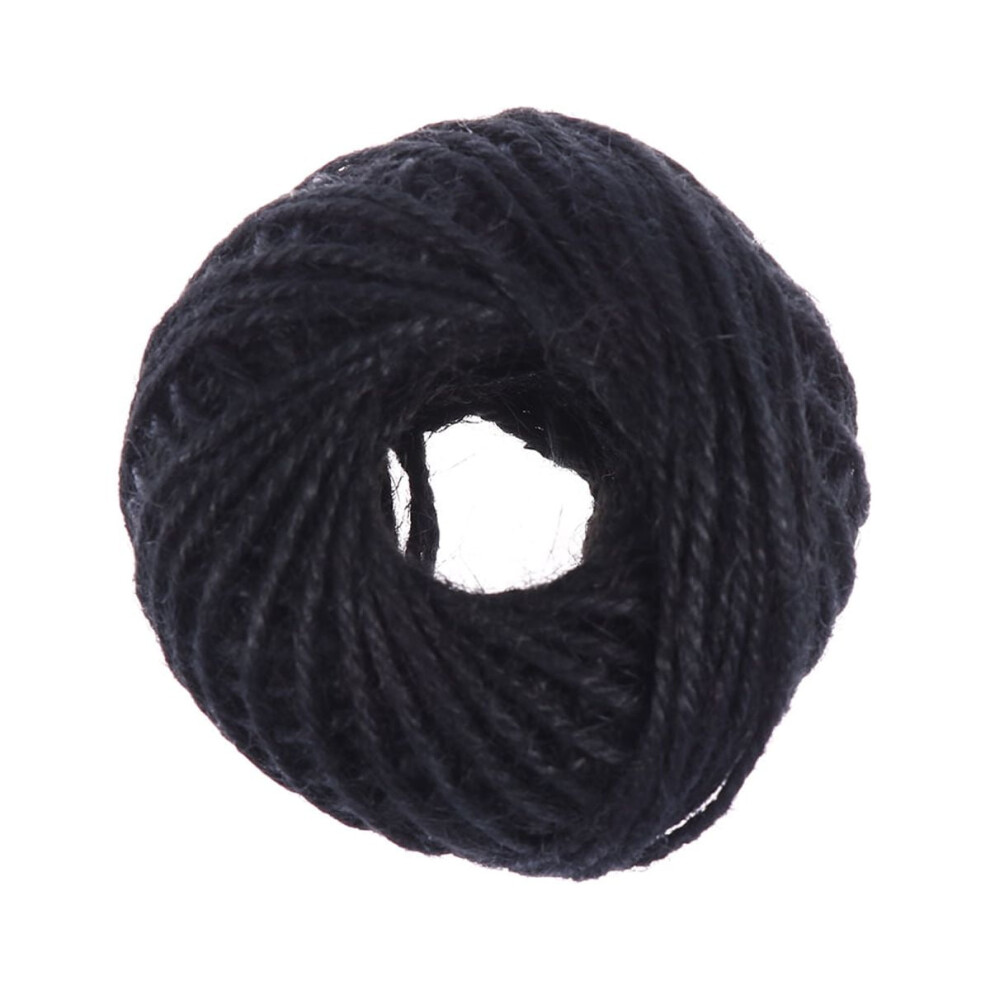 Black Jute Twine 2Mm X 50M For Crafts And Wrapping 9499224371873