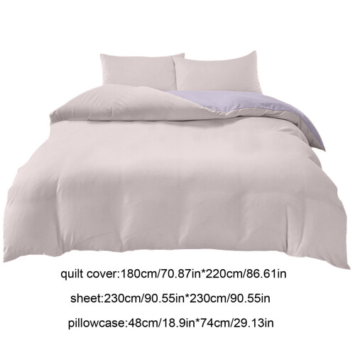 Σετ κλινοσκεπασμάτων Queen Size Fresh Color Washed 4 τεμαχίων 2