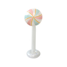 Décoration gonflable de Noël en forme de bonbon (1 pièce)