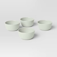 Avesta mini rice bowls stoneware light green 8 oz 4 pack