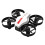 2.4GHz RC Drone με τετρακόπτερο RC Mini Drone με ρυθμιζόμενη ταχύτητα, αισθητήρας κύλισης 360 3