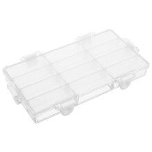 Scatola porta tavolozza acquerelli in plastica ermetica con più