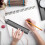 2Pcs Multipurpose Plastic Folding Ruler Drawing Ruler Geometry Measuring Tool For Engineering Drafting Technical Drawing 2