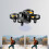 2.4GHz RC Drone με τετρακόπτερο RC Mini Drone με ρυθμιζόμενη ταχύτητα, αισθητήρας κύλισης 360 6