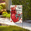 Gartenflagge zum Valentinstag, Jute, doppelseitig 5