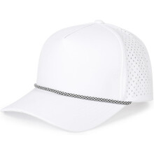 Snabbtorkande basebollkeps med mesh-snapback, vattenavvisande