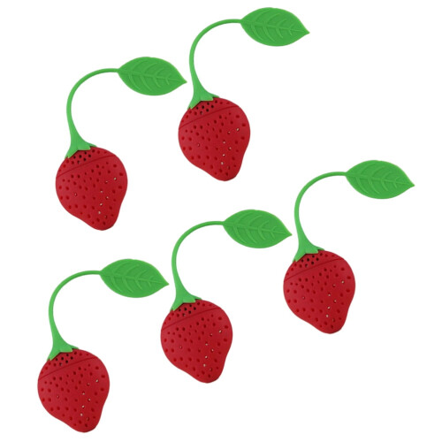 Theepot infuser, voedselveilig, thee-infuser, 5 stuks